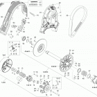 Rave (2-Stroke) Защита ремня вариатора