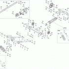 Xtrim SC (2-Stroke) Задняя подвеска