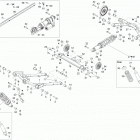 XTRIM SC (4-Stroke) Задняя подвеска