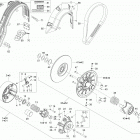 69 YETI (2-Stroke) Защита ремня вариатора