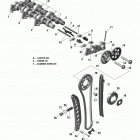 69 Ranger Alpine 01- Camshafts And Timing Chain - 1200 4-TEC