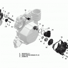 49 Ranger STD Система охлаждения двигателя - 600 асе