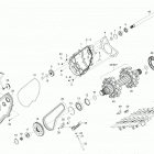 Rave RS (2-Stroke) Привод гусеницы