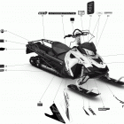 49 Ranger 600 ACE Наклейки