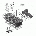 Adventure GT 1200 4-TEC 01_Cylinder Head and Exhaust Manifold