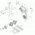 69 YETI Army 600 E-TEC Привод гусеницы