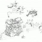 Adventure LX 600 ACE Двигатель и крепление