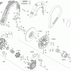 Adventure GT 1200 4-TEC Защита ремня вариатора