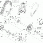 BoonDocker 800R E-TEC Защита ремня вариатора
