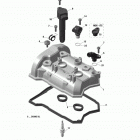 69 YETI 600 ACE Клапаная крышка