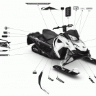 Rave 600 E-TEC Наклейки