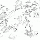 49 Ranger 600 ACE Капот и лобовое стекло