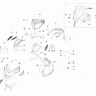 Xtrim Commander 600 E-TEC Капот и лобовое стекло