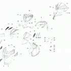 Xtrim Commander 800R E-TEC Капот и лобовое стекло