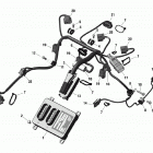 Adventure GT 1200 4-TEC 10- Engine Harness And Electric Module