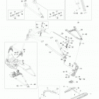 Adventure GT 900 ACE Передняя подвеска и лыжи