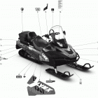 69 YETI Army 800R E-TEC Наклейки