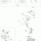 Rave 600 E-TEC Передняя подвеска и лыжи