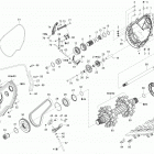 Rave 600 ACE Привод гусеницы