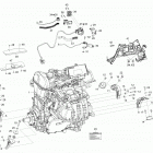 Adventure GT 900 ACE Двигатель и крепление