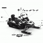 69 Ranger Alpine 1200 4-TEC Наклейки