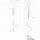 69 YETI 900 ACE Передняя подвеска и лыжи