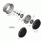 Xtrim Commander 800R E-TEC Ручной стартер