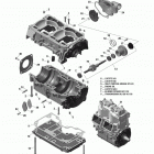 BoonDocker 800R E-TEC Картер и водяной насос