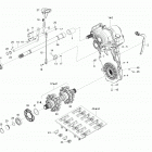 Xtrim Commander 800R E-TEC Привод гусеницы