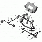 Adventure GT 900 ACE Жгут проводов и электрический блок