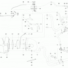 Xtrim Commander 600 E-TEC Система охлаждения