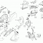 Rave RE 600 E-TEC Капот и лобовое стекло