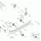 BoonDocker 600 E-TEC Задняя подвеска