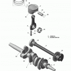 69 Ranger Alpine 1200 4-TEC 01_Crankshaft, Pistons and Balance Shaft