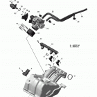 59 YETI 600 ACE Коллектор воздухозаборника и корпус дросселя