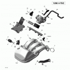 69 Ranger Alpine 1200 4-TEC 02_Air Intake Manifold And Throttle Body