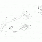Xtrim Commander 800 E-TEC АКБ и стартер электрический