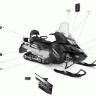 Adventure LX 600 ACE Наклейки