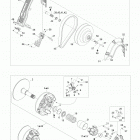 Rave RS 600 Защита ремня вариатора
