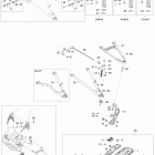 BoonDocker 800R E-TEC Передняя подвеска и лыжи