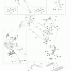 Xtrim Commander 800 E-TEC Передняя подвеска и лыжи