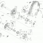 49 Ranger 600 E-TEC Защита ремня вариатора