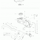 69 YETI Army 600 E-TEC Масляная система