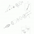 69 YETI Army 600 E-TEC Стартер электрический
