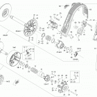 BoonDocker 800R E-TEC Защита ремня вариатора
