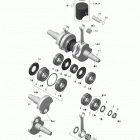 Xtrim Commander 600 E-TEC 01_Crankshaft and Pistons