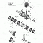 Rave 550 01- Crankshaft