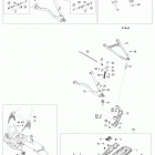 49 Ranger 600 E-TEC Передняя подвеска и лыжи