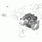 Adventure GT 1200 4-TEC Двигатель и крепление