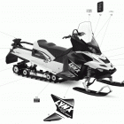 49 Ranger 600 E-TEC Наклейки